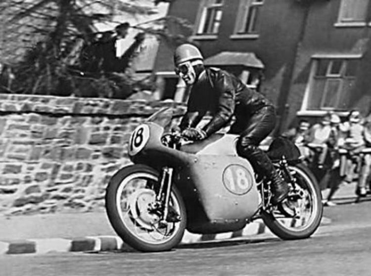 Dickie Dale Dickie Dale on the 1957 V8 Classic Motorcycle Pictures
