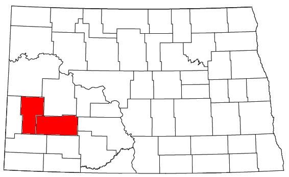 Dickinson, North Dakota micropolitan area
