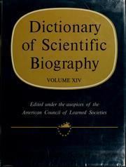 Dictionary of Scientific Biography httpscoversopenlibraryorgwid6833530Mjpg