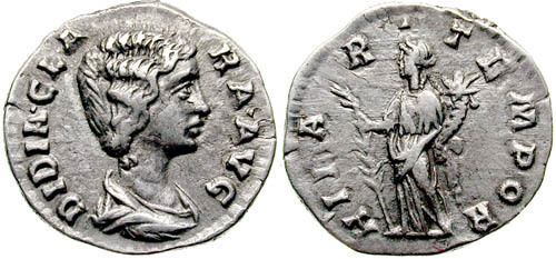 Didia Clara Roman Women on Coins