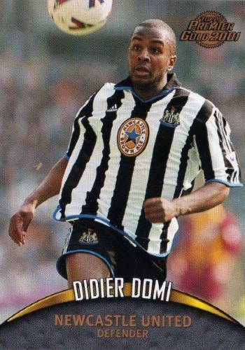Didier Domi NEWCASTLE UNITED Didier Domi 94 TOPPS Premier Gold 2001