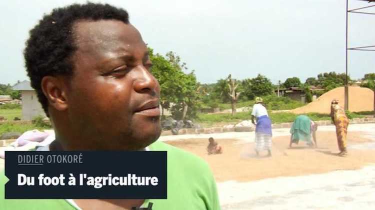 Didier Otokoré Didier Otokor exstar du foot ivoirien devenu exploitant agricole