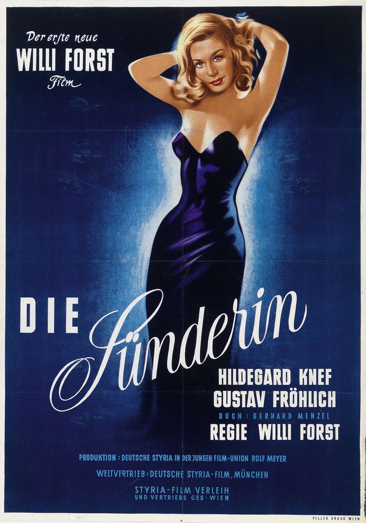 Die Sünderin Die Snderin 1951 by Willi Forst at Kino Ponrepo Latest