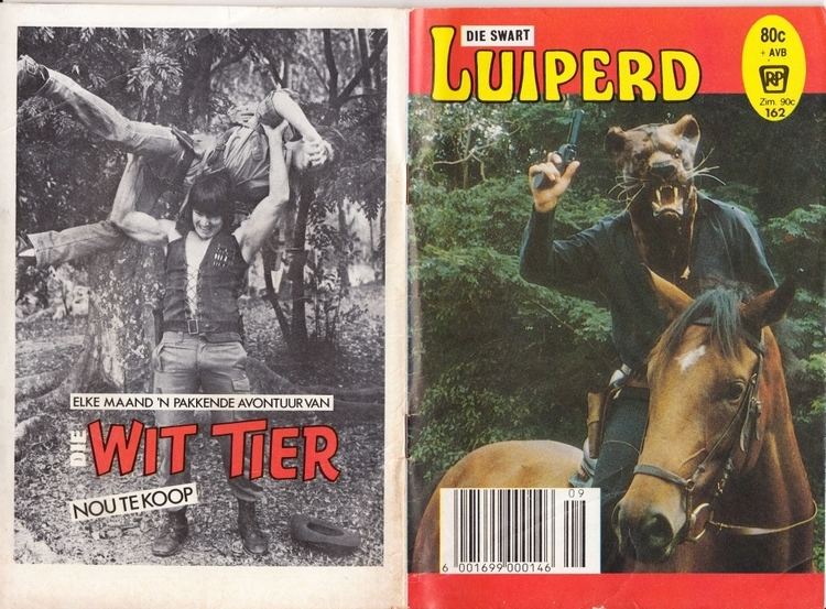 Die Swart Luiperd South African Comic Books Photo Story Magazines Die Swart Luiperd