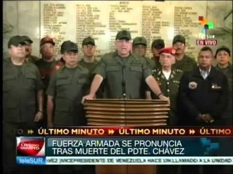 Diego Alfredo Molero Bellavia Savunma Bakan Diego Alfredo Molero Bellaviann Chavez iin