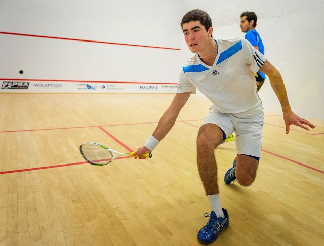 Diego Elías Squash Mad Diego Elias gives Halifax fans a glimpse of the future of