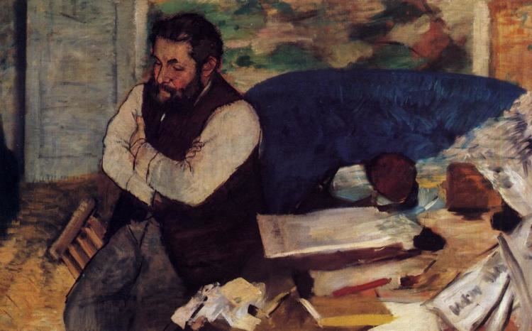 Diego Martelli Diego Martelli 1879 Edgar Degas WikiArtorg