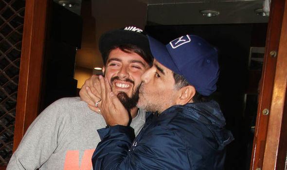 Diego Sinagra Maradona reunites with son Diego Jr after publicly recognising him