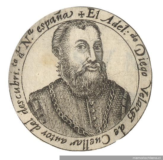 Diego Velázquez de Cuéllar Diego Velzquez de Cullar 14651522 Memoria Chilena Biblioteca
