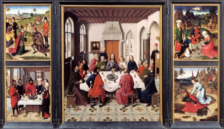 Dieric Bouts Web Gallery of Art The Holy Sacrament Altarpiece by