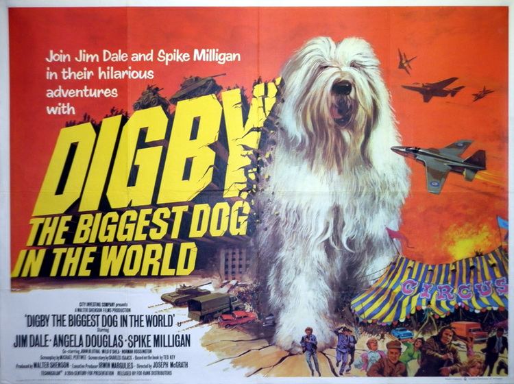 Digby, the Biggest Dog in the World Tom Chantrell Posters Digby The Biggest Dog In The World Quad