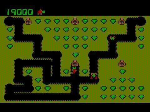 Digger (video game) Digger classic game YouTube