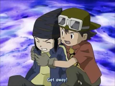 Digimon Frontier movie scenes Digimon Frontier IceDevimon Fight Scene