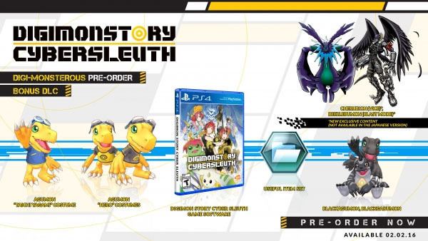 Digimon Story: Cyber Sleuth Digimon Story Cyber Sleuth launches February 2 in the Americas