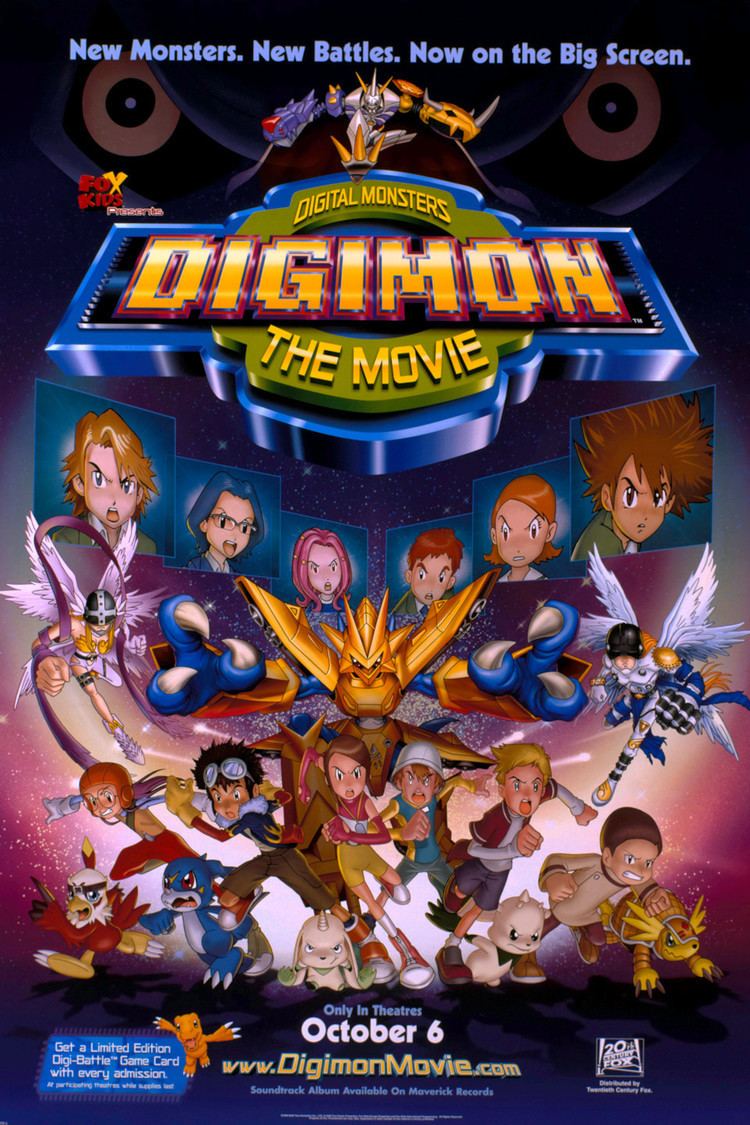 Digimon: The Movie wwwgstaticcomtvthumbmovieposters26362p26362