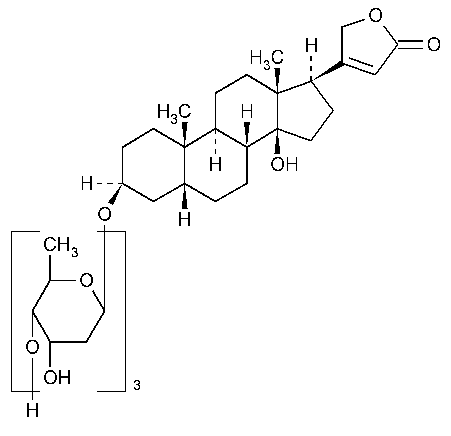 Digitoxin Digitoxin chemical structure molecular formula Reference Standards