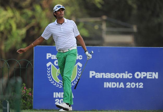 Digvijay Singh (golfer) Panasonic Open India 2012 Asian Tour Professional Golf in Asia