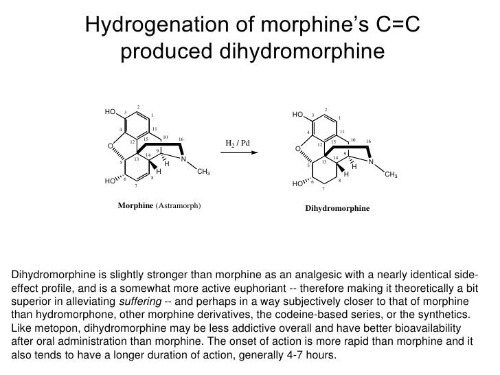 Dihydromorphine Opiod Overview Review