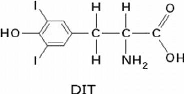 Diiodotyrosine Effects of 35Diiodotyrosine and Potassium Iodide on Thyroid