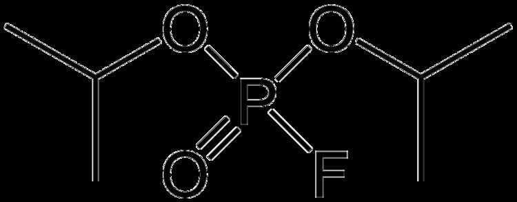 Diisopropyl fluorophosphate FileDiisopropylfluorophosphatepng Wikimedia Commons