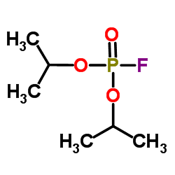 Diisopropyl fluorophosphate Isoflurophate C6H14FO3P ChemSpider