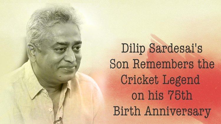 Dilip Sardesai Rajdeep Sardesai Reminisces About His Father Dilip Sardesai The
