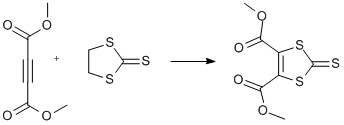 Dimethyl acetylenedicarboxylate ChemSpider SyntheticPages TTF I Addition of dimethyl