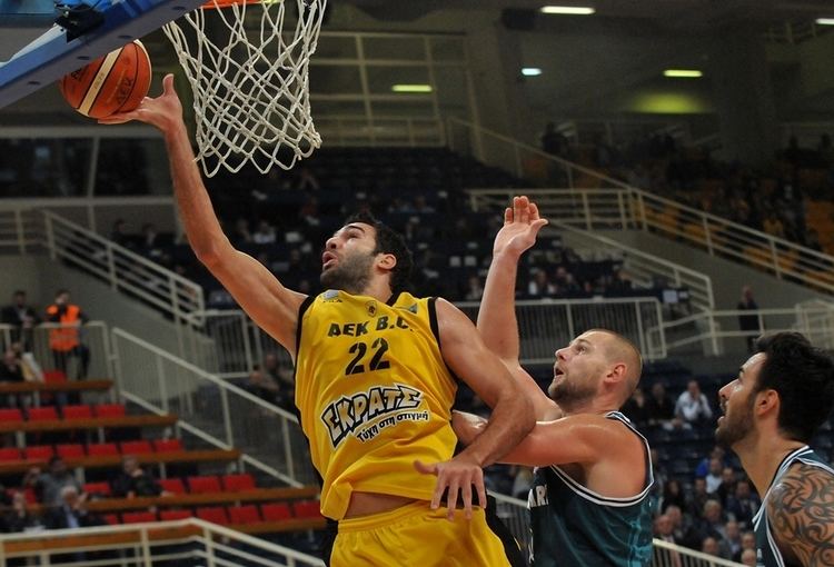 Dimitrios Mavroeidis AEK v Dinamo Sassari Boxscore Basketball Champions League 20162017