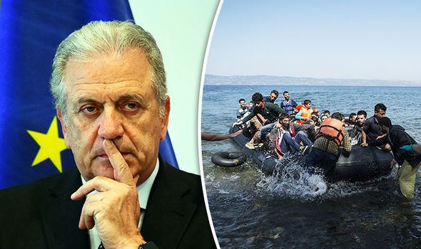 Dimitris Avramopoulos More than 16000 migrants moved from Greece Italy Dimitris