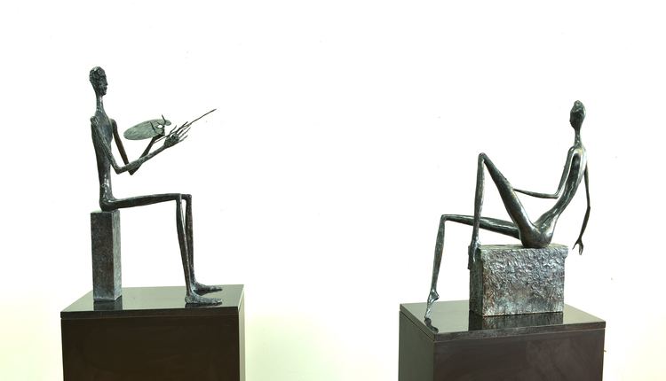 Dimitry Gerrman ARTIST AND MODEL by Dimitry Gerrman Sculptor