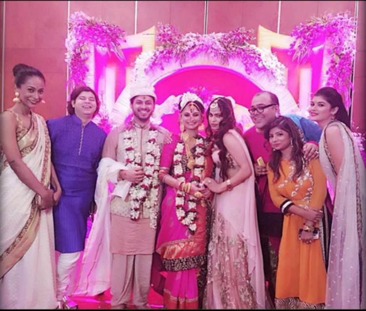 Dimpy Ganguli PHOTOS Dimpy Ganguly39s wedding in pics The Indian Express