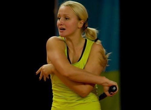 Diāna Marcinkēviča Marcinkevia WTA debiju nosldz kvalifikcijas 2krt Latvijas