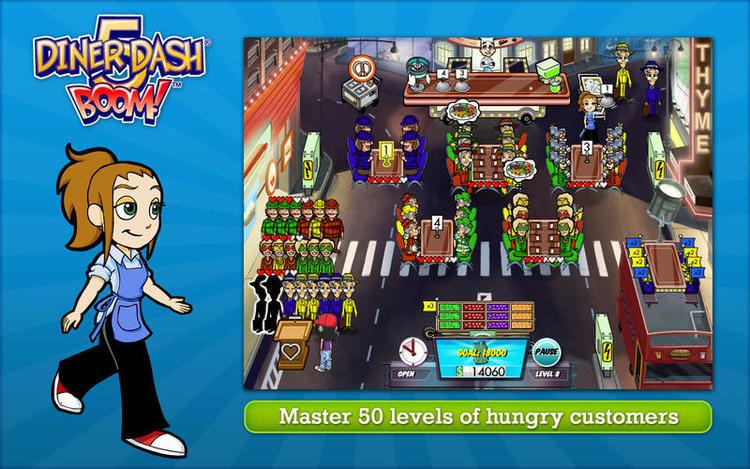 Diner Dash 5: BOOM! Diner Dash 5 BOOM on the Mac App Store