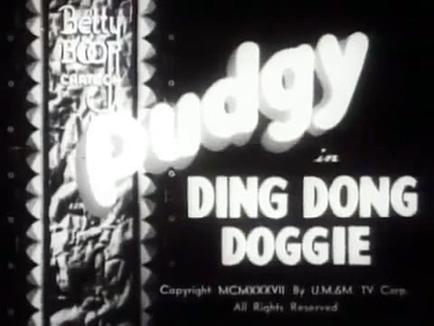 Ding Dong Doggie Betty Boop Ding Dong Doggie 1937 Classic Cartoon Video