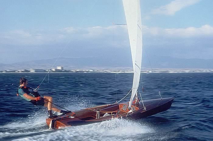 Dinghy sailing