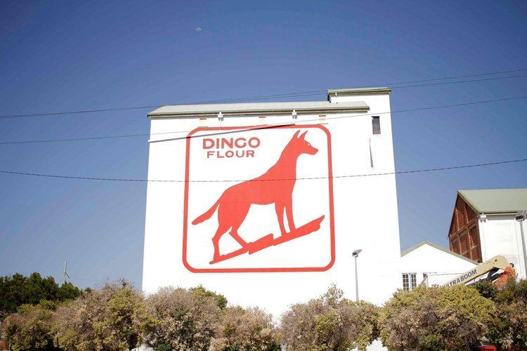 Dingo Flour sign Dingo Flour Sign Revitalisation Australian sign amp visual solutions