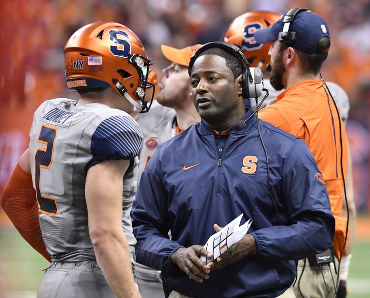 Dino Babers Dino Babers On Syracuse Locker Room Celebration Thats College