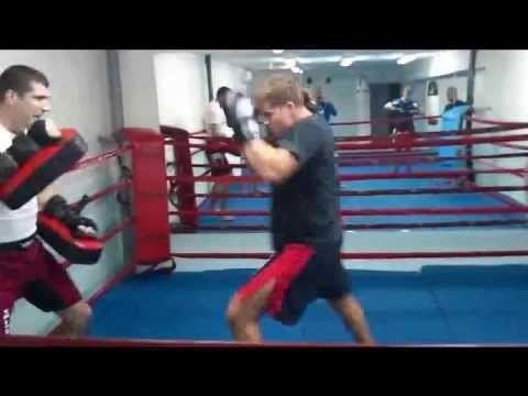 Dino Belošević Miro Jurac Dino Belosevic K1 pads training YouTube