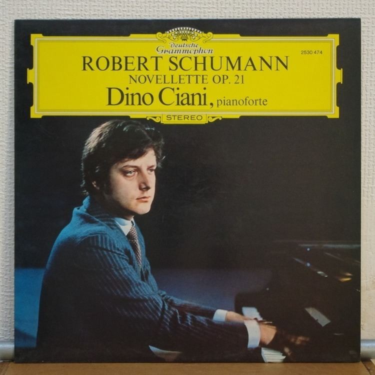 Dino Ciani Schumann Novellette op21 by DINO CIANI LP with