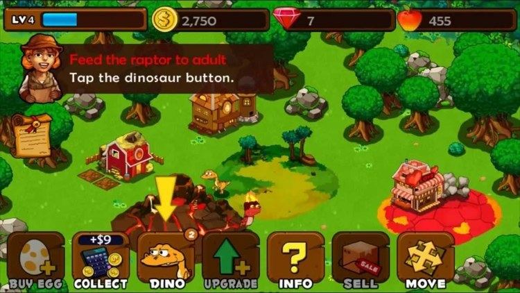 Dino Island Dino Island gameplay android game YouTube