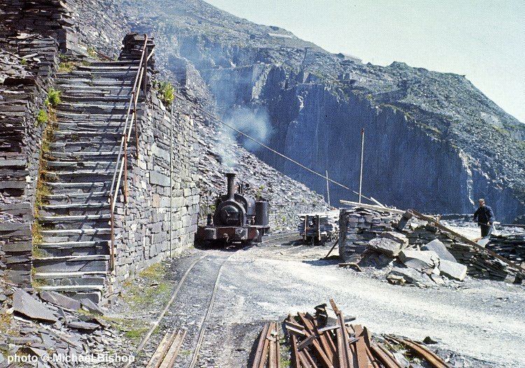Dinorwic Quarry The Slate Industry of North and Mid Wales Dinorwic Quarry in 1967