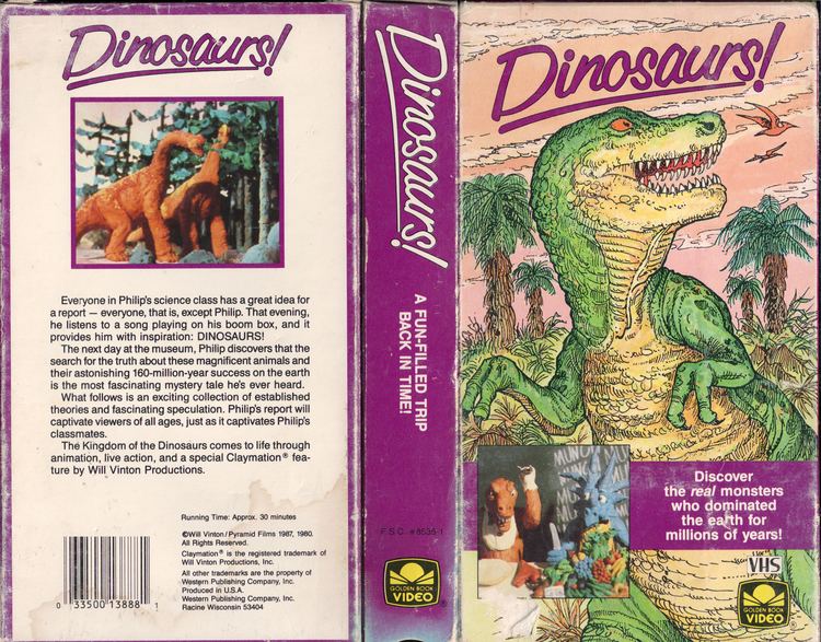 Dinosaurs! – A Fun-Filled Trip Back in Time! RetroDaze VHS Covers