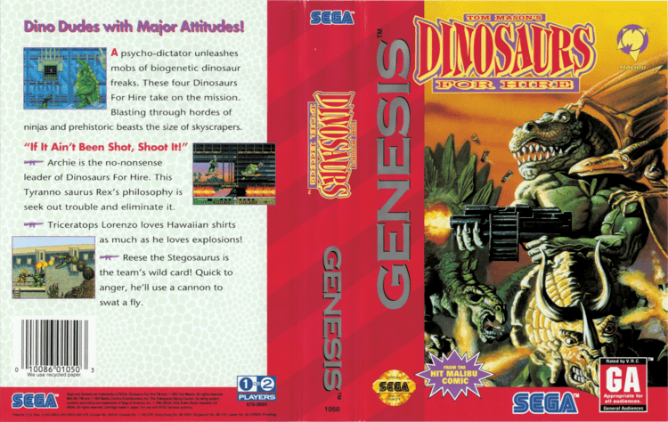Dinosaurs for Hire Tom Mason39s Dinosaurs for Hire Game Giant Bomb