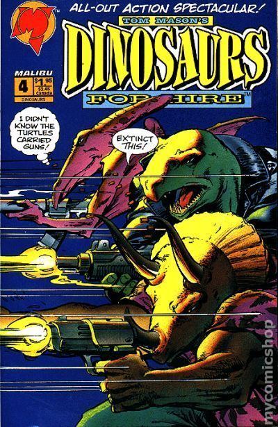 Dinosaurs for Hire Dinosaurs for Hire 1993 2nd Series Malibu comic books