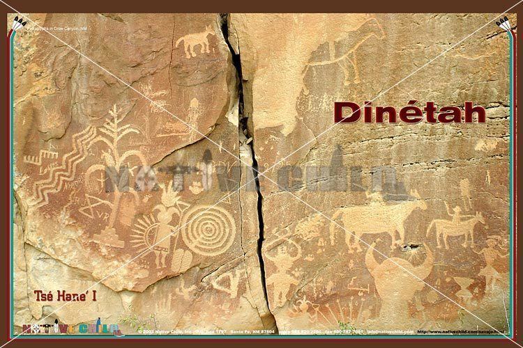 Dinétah Dintah Posters Native Child