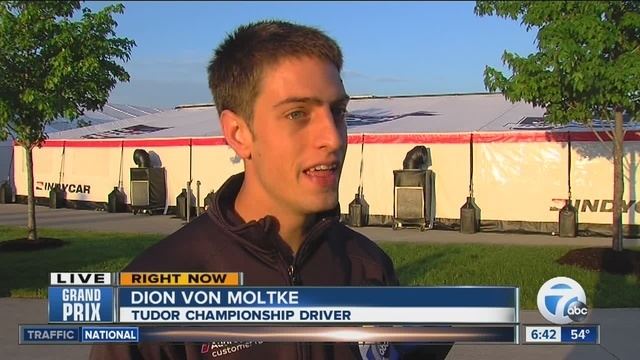 Dion von Moltke INTERVIEW Tudor Championship driver Dion Von Moltke gears