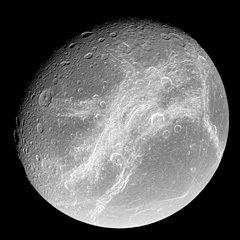 Dione (moon) Dione moon of Saturn The Solar System on Sea and Sky