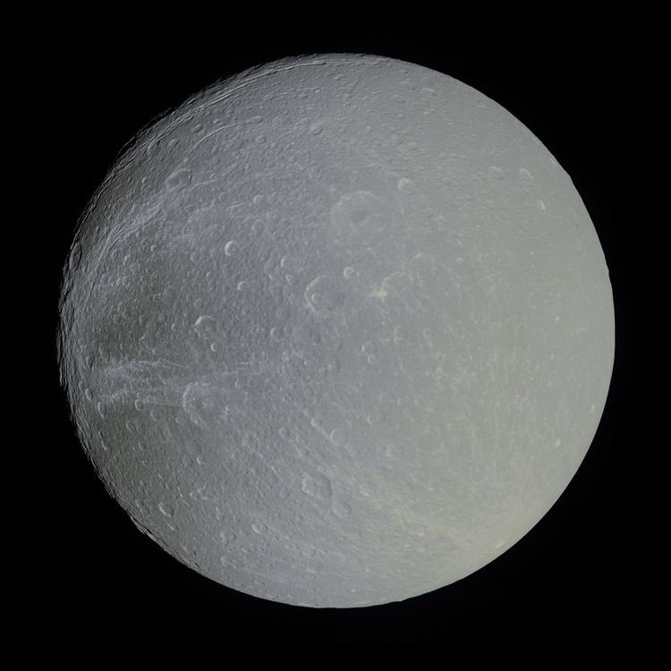 Dione (moon) APOD 2012 November 5 Saturn39s Moon Dione in Slight Color