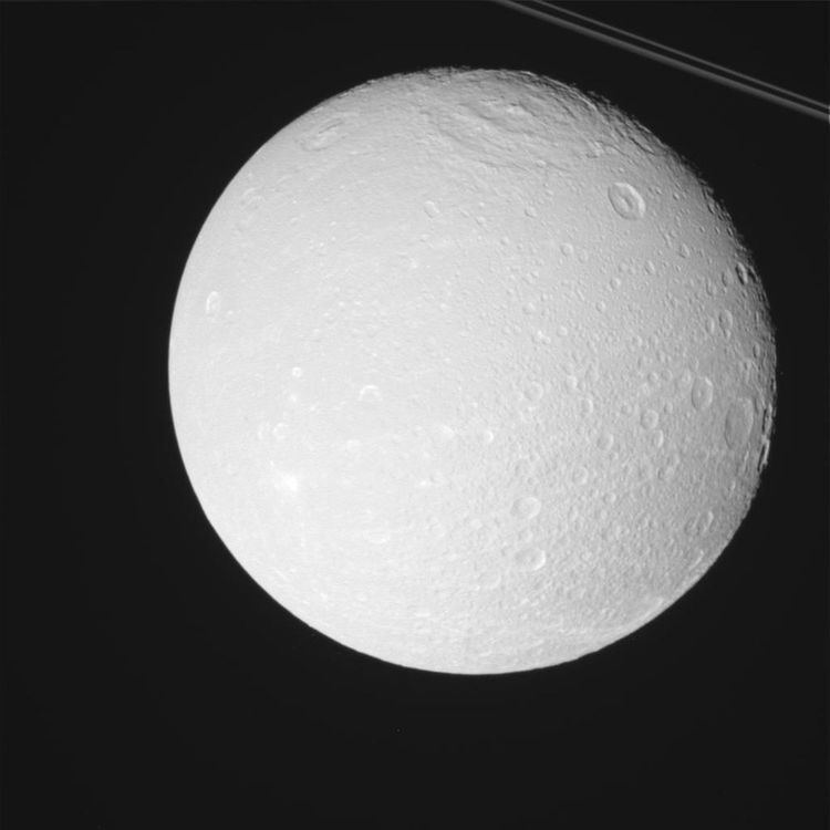 Dione (moon) Dione Saturn39s TurnedAround Moon