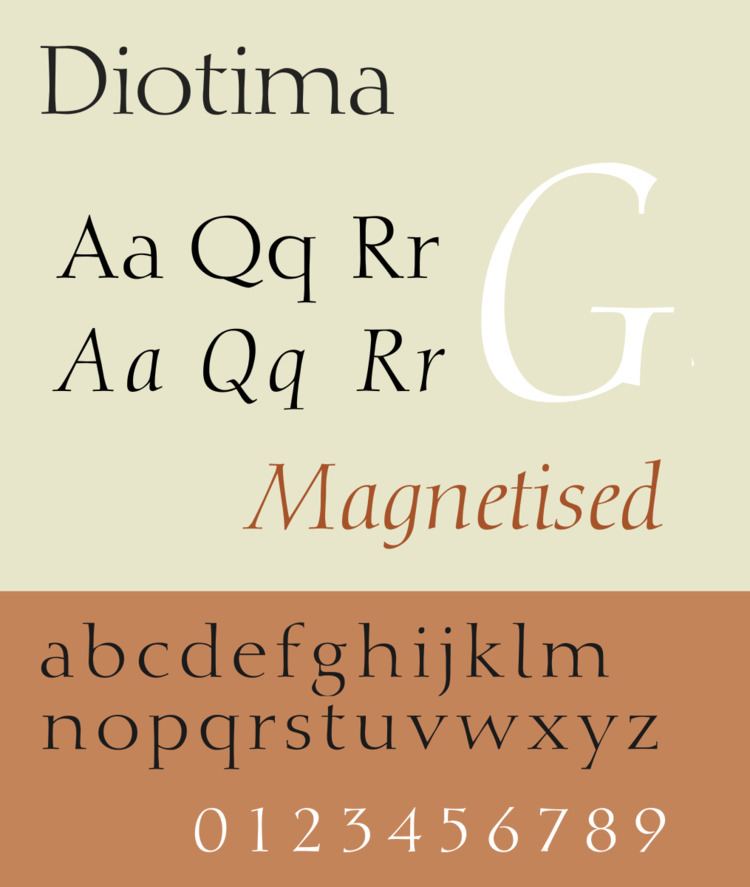 Diotima (typeface)